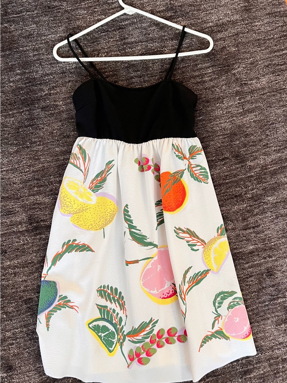 Zara Fruit Babydoll Dress - Size Small